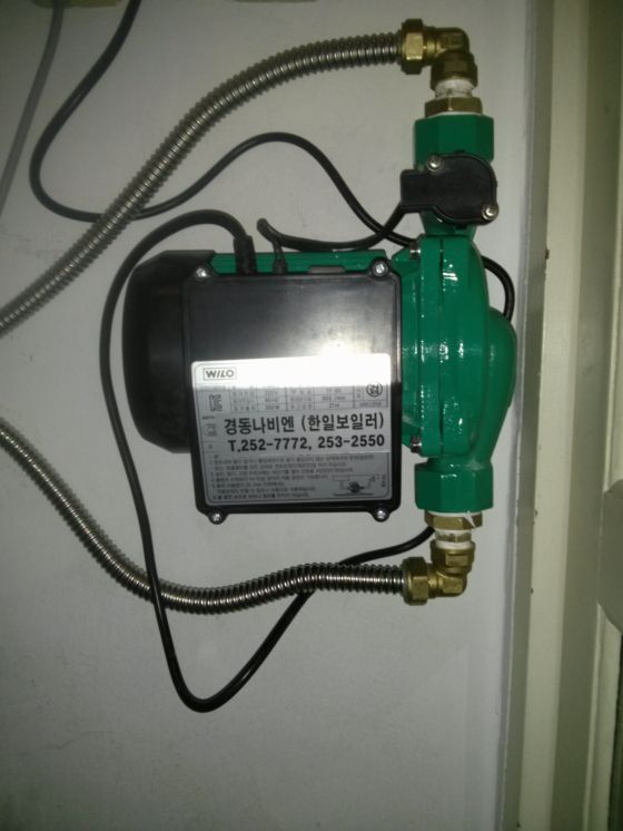 대봉동청구맨션-가압펌프설치저수압해결