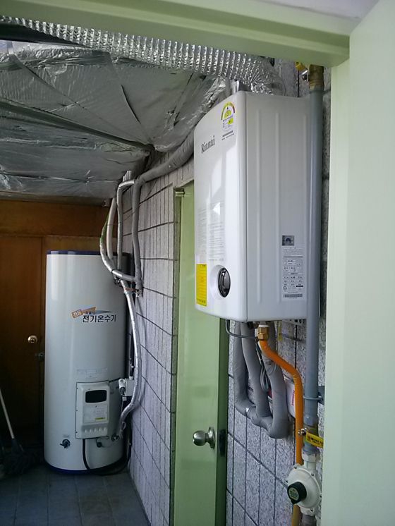 포항 세명재활의학병원 린나이가스온수기 14호기 3.5.6층 설치