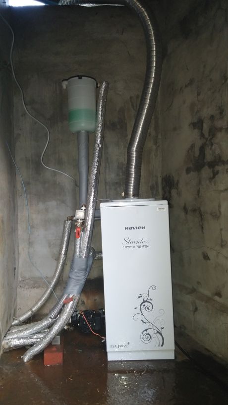 삼덕동주택 스텐기름보일러