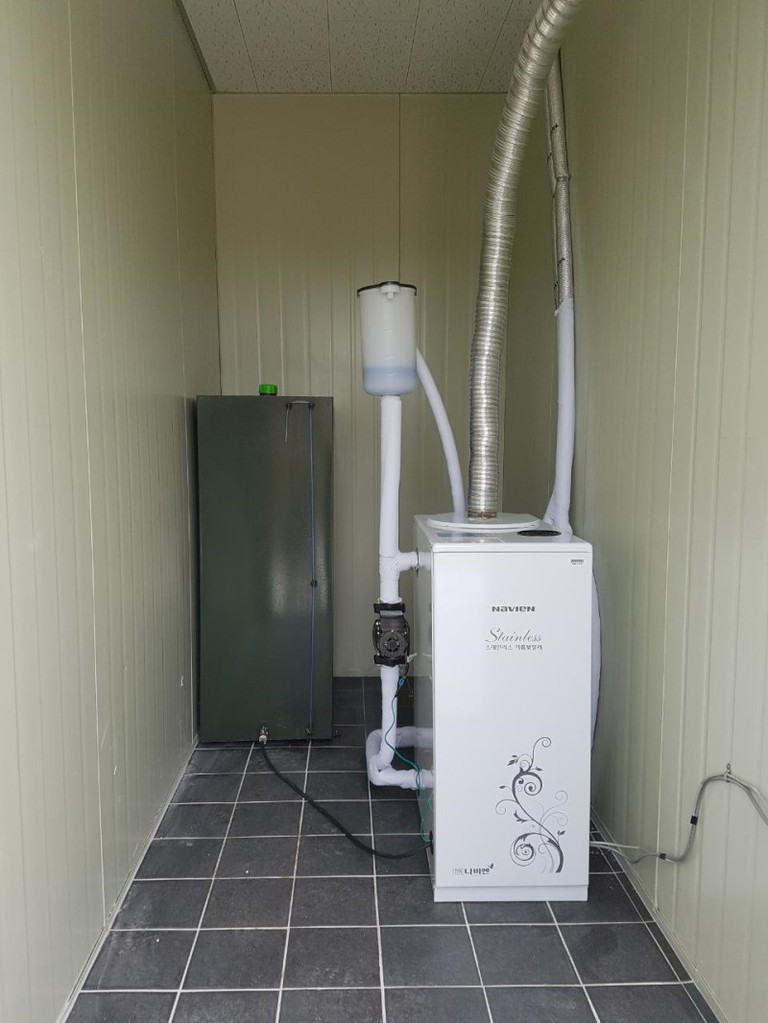 경산공장 경동스텐기름보일러&기름탱크 설치