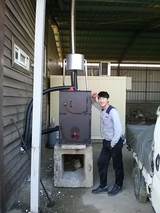 성주군 월항주택일진화목보일러50평형설치현장