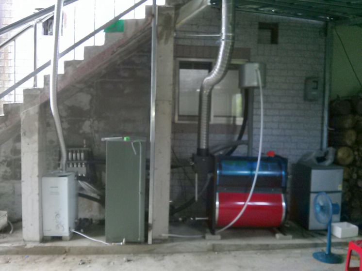 창녕덕곡리주택일진화목＆경동기름보일러겸용설치현장