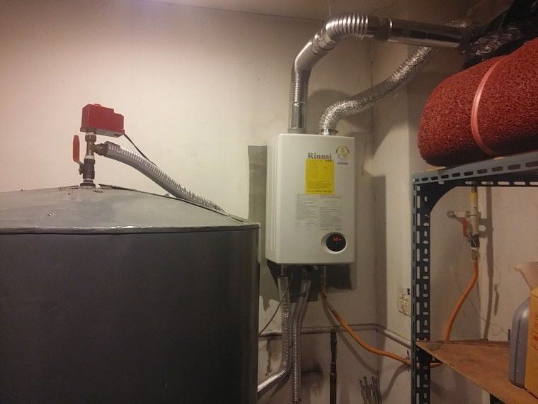 동산연합정형외과 린나이가스온수기설치