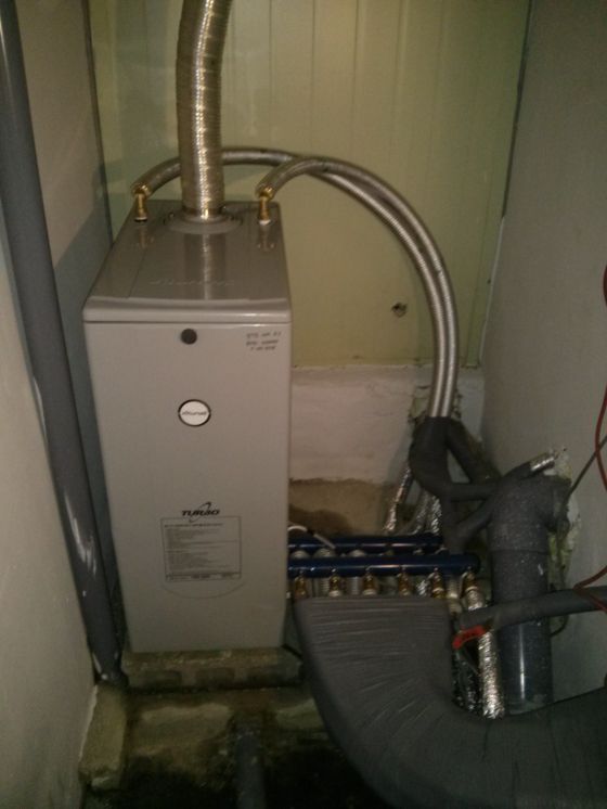 비산동귀뚜라미기름내장형설치현장