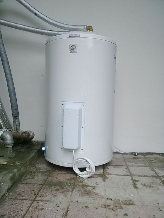 동명노인복지센터 핫슈상향식100L전기온수기설치현장