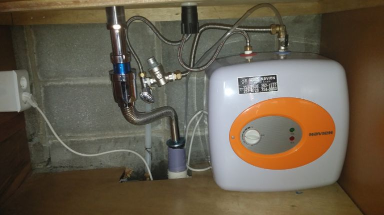 동성로 찜닭집 경동15L상향 설치