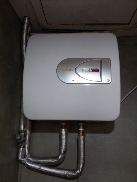 동성로커피숍경동전기온수기30L설치현장