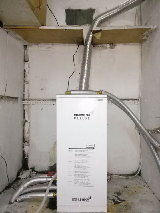 평리동주택경동기름내장형LFA11KD좌측설치현장