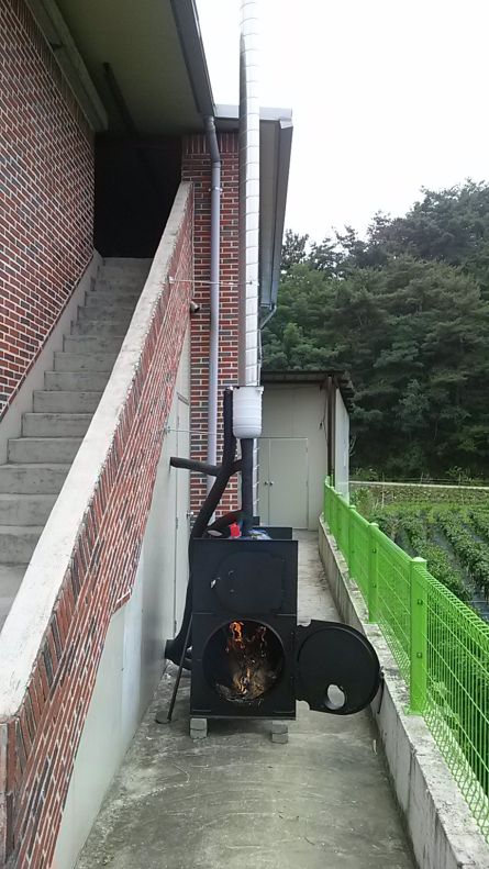 하빈면 무등리 주택 일진화목보일러 설치 