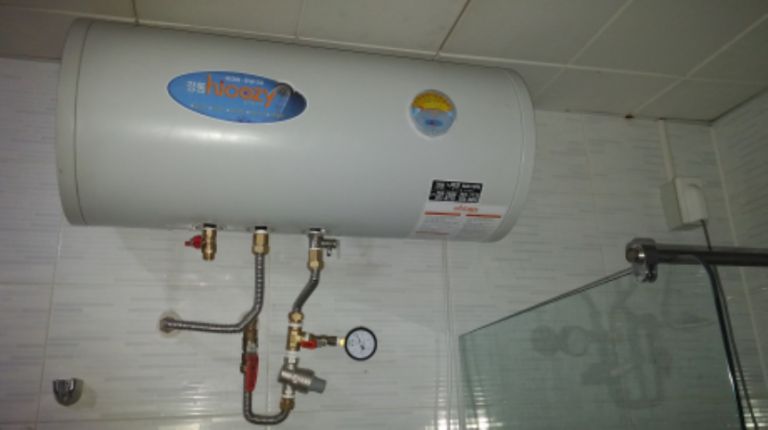 동대구역 철도경찰 남자숙소 샤워장 경동전기온수기 50L설치