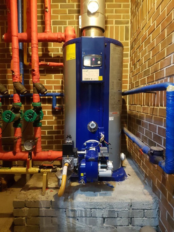 경산 영대 KFC 경동중형가스보일러 1035GPD 설치