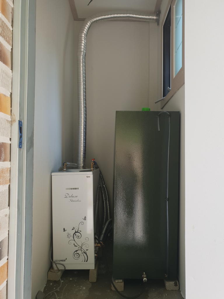 합천군 가야면 죽전리 주택 경동기름보일러&기름탱크 설치