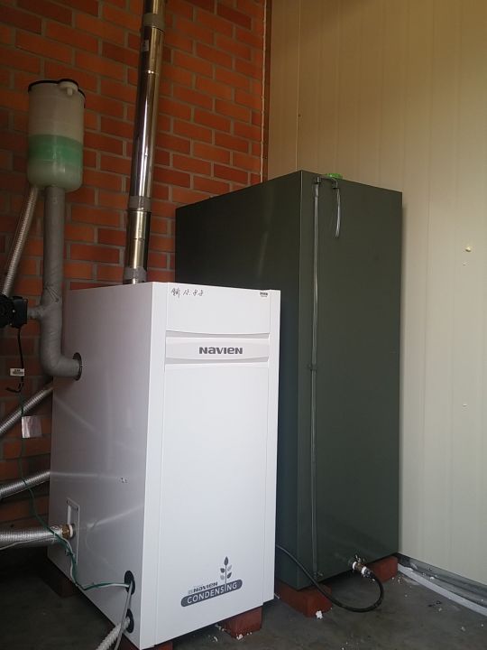 동구 신무동 주택 경동콘덴싱기름보일러 LCB20K 설치