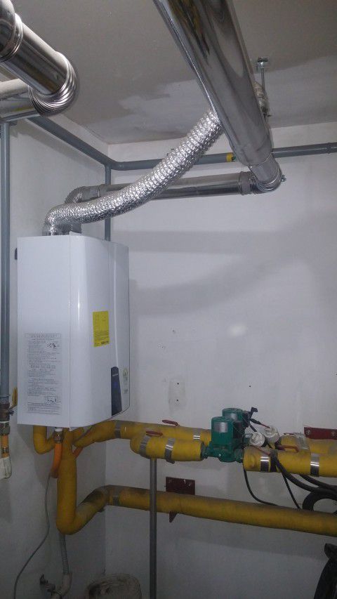 사대부설중고등학교 배구부숙소 경동콘덴싱가스온수기 NPW36KS 설치