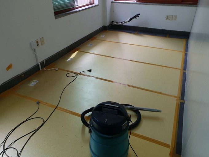 성서공단 기숙사 전기온돌판넬설치