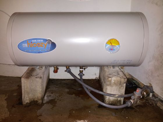 동성로시내커피숍경동50L온수기설치현장