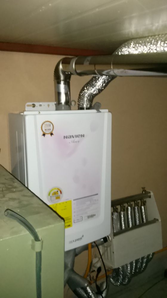 칠곡가산 한밀장애우보호센터 경동LPG 가스보일러 설치 