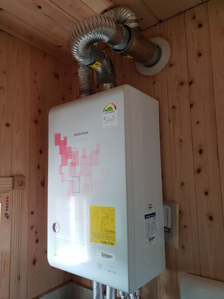 울주군 삼동면 작동리 신축주택 경동콘덴싱가스보일러 & 각방온도조절시스템5구 설치