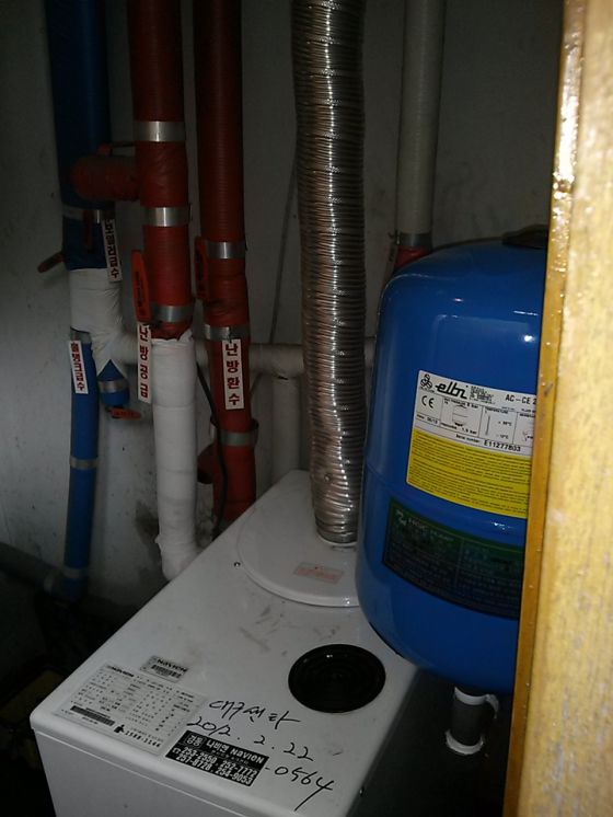 서야동상향배관질소탱크설치현장