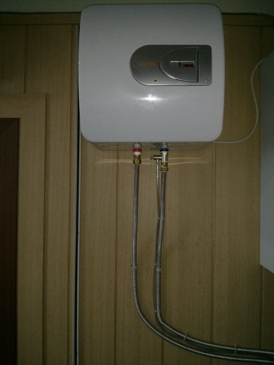 청도운문면사무소경동30L전기온수기설치현장