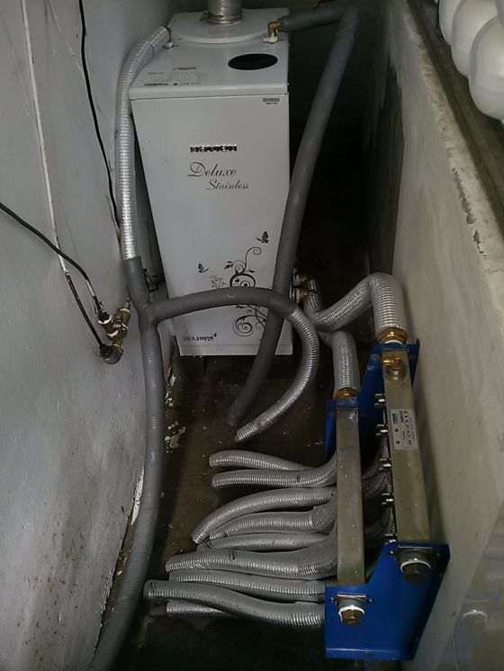 신암동주택경동기름LST20KD내장형우측설치현장