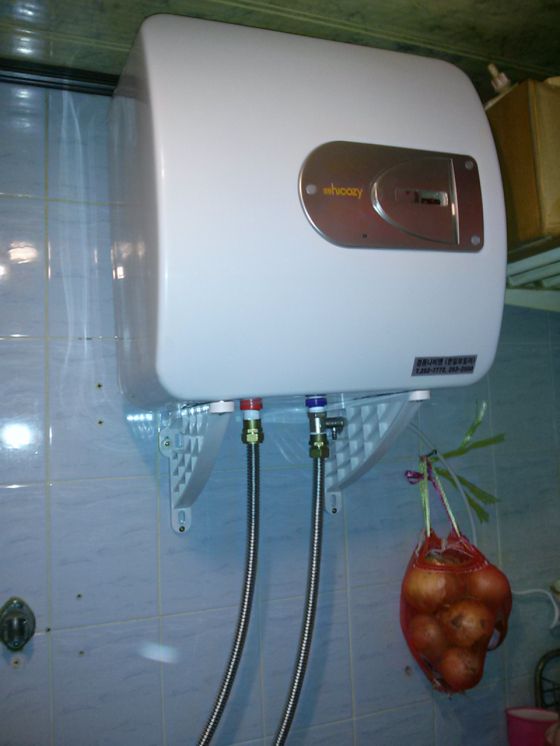 대명동주택경동전기온수기30L설치현장