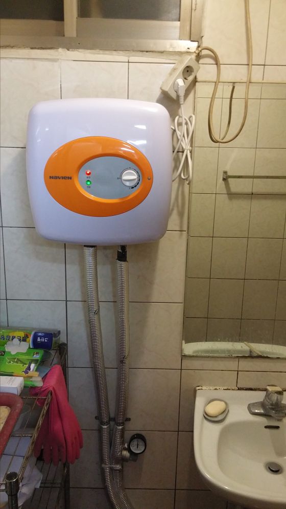 동인동 물티슈공장 경동전기온수기15L 3대설치