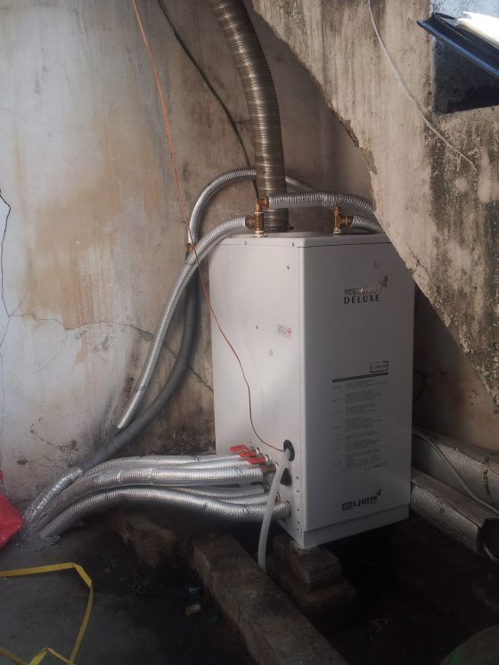 칠성동 경동기름내장형 LFA11KD 설치현장