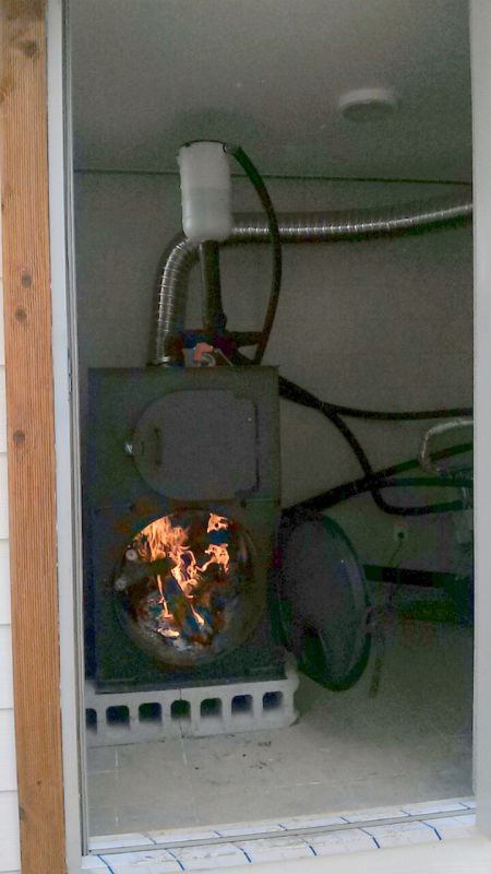 하빈면 대평리 주택 일진화목보일러설치