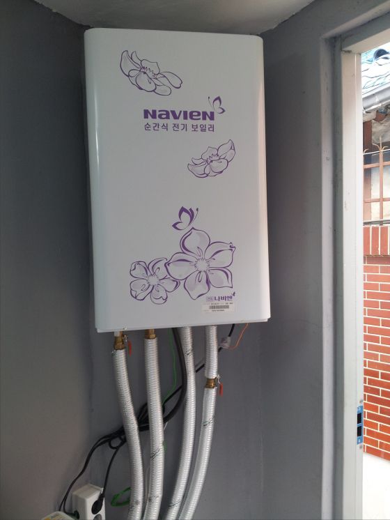 동산동 대청마루 순간식 전기보일러 EQB-8WK공사 