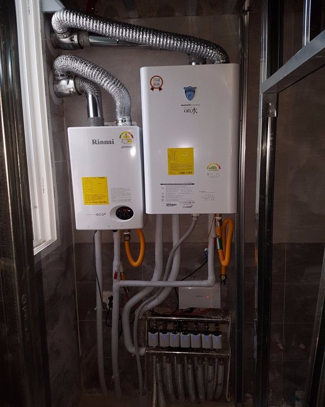 대명동 요양원 경동콘덴싱가스보일러32KS & 린나이가스온수기24호기 & 각방시스템7구 설치