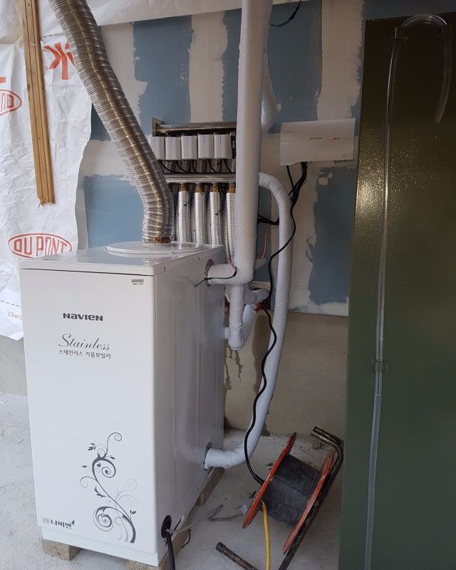 현풍 유가면 가태리 주택 경동스텐기름보일러 17K & 각방시스템5구설치 
