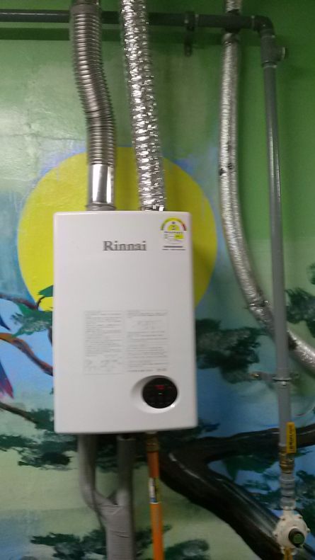 영천마야병원 린나이 가스온수기24호기 LPG 설치