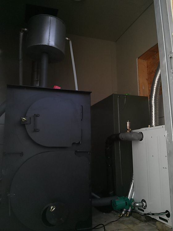 경산남산면경리주택화목기름겸용보일러설치현장