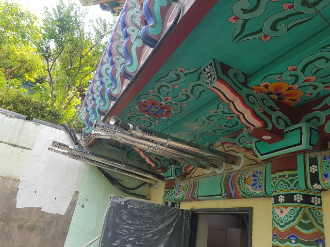 서봉사절 경동가스보일러 난방4대 & 온수1대 설치