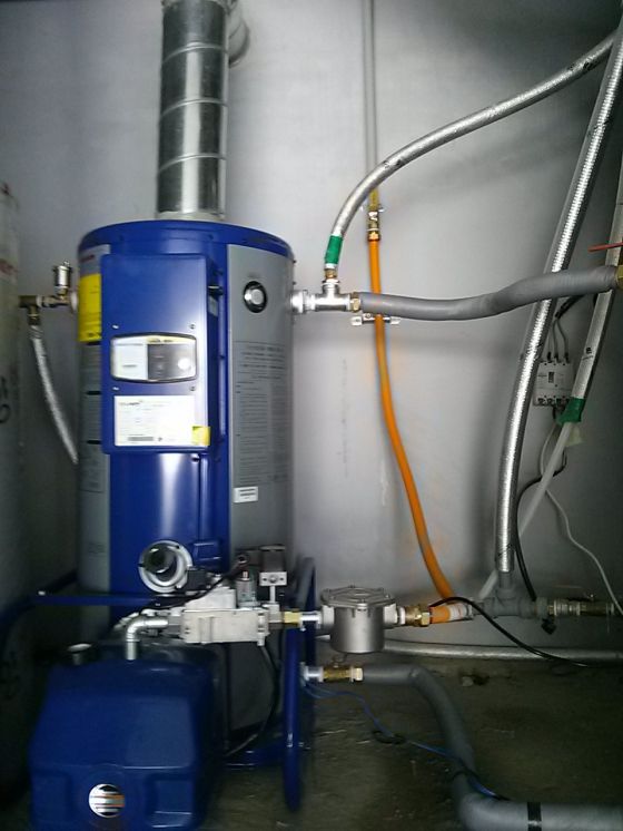 대명동 경상빌 경동중형가스50000kcal난방전용 설치