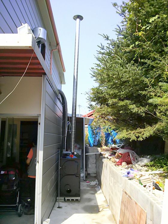 동구평광동일진화목50평형1,2층복층설치현장