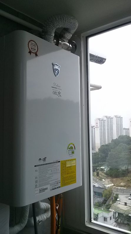 황금동 우방신천지타운 경동콘덴싱43KD ＆ 각방온도조절기 8구설치