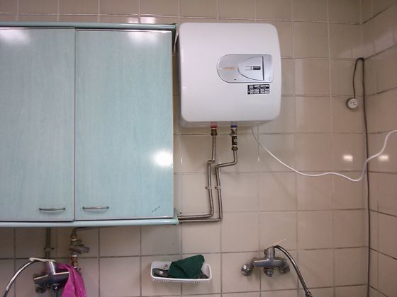 농협내당동지점 경동전기온수기30L설치현장