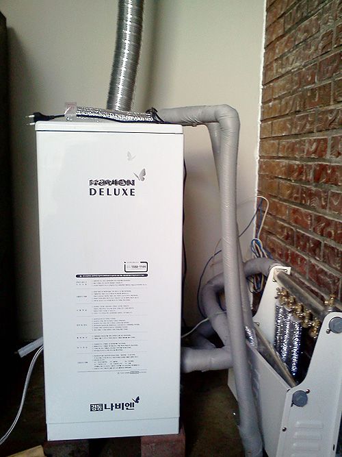 영천주택기름내장형보일러설치현장1