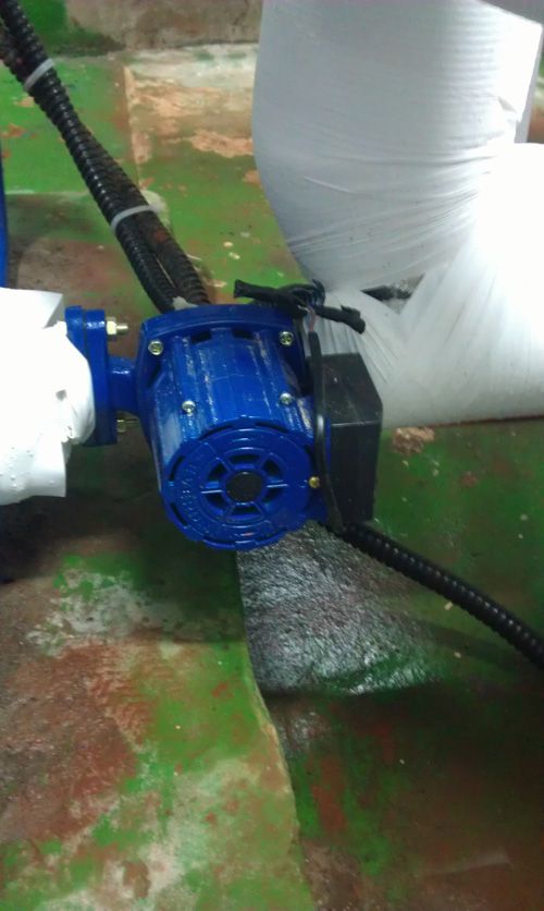 순환펌프설치된모습(대구과학교육연구원)